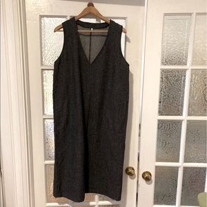 Muji Dark Grey Size L Dress